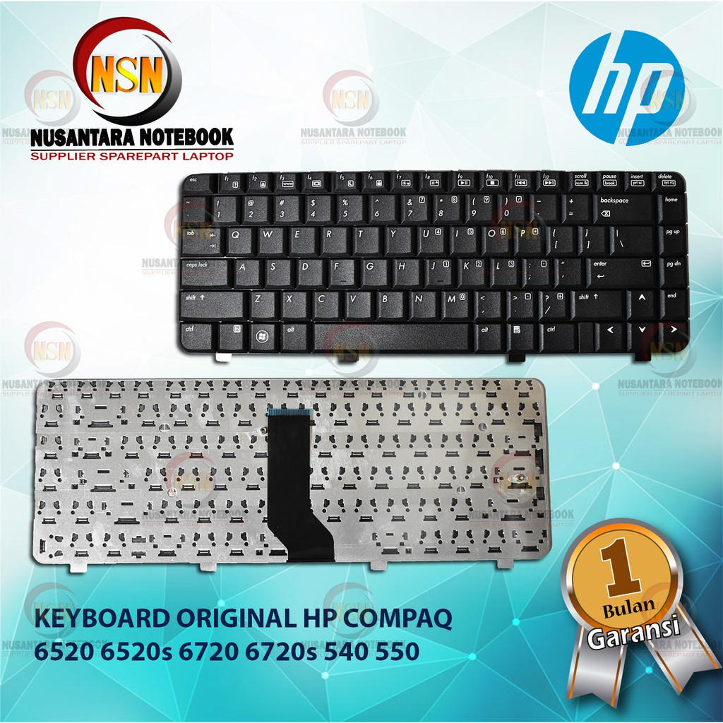 Keyboard Original HP Compaq 6520 6520s 6720 6720s 540 550