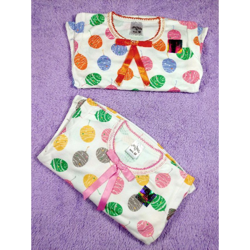 piyama chery house/ girls size M-L   2-4