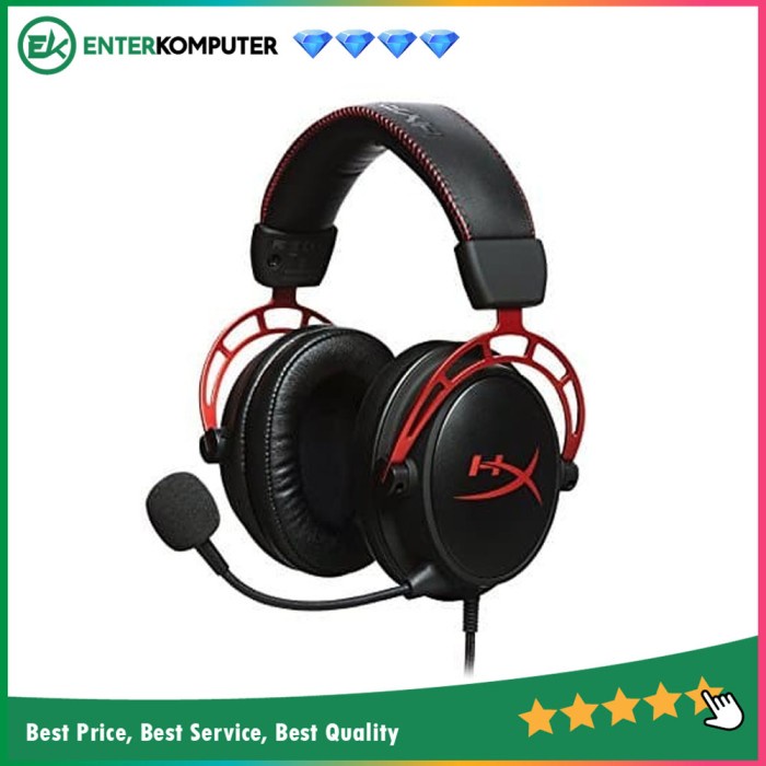 Headset Kingston HyperX Cloud Alpha (Red/Gold)