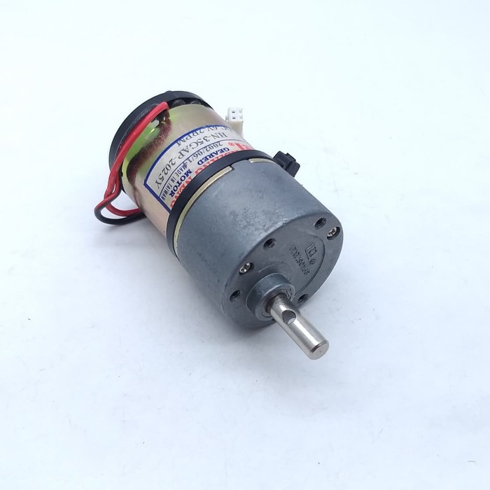 Motor DC Gearbox Metal Gear box 6v 2rpm 12v 4rpm Hsiang Made in Taiwan