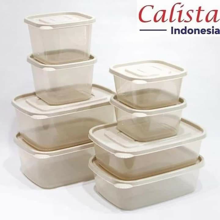 TOPLES PLASTIK BENING CALISTA OITA SET 10 PCS FOOD PREPARATION FOOD STORAGE SET TEMPAT WADAH PENYIMPANAN MAKANAN TEMPAT BUMBU DAPUR SET  CALISTA RUMOI LUNCH BOX FOOD CONTAINER SET TOPLES KULKAS SET FOOD CONTAINER WADAH KOTAK PLASTIK SET