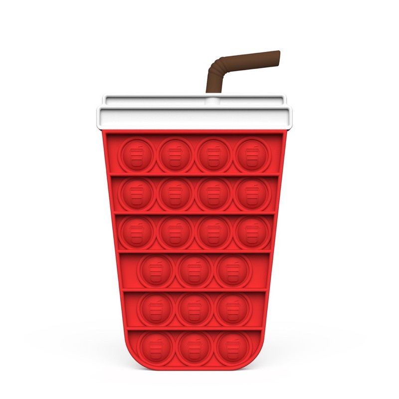 POP IT MURAH RAINBOW  fidget push Pop It Fidget Toy Push mainan anak-Boba