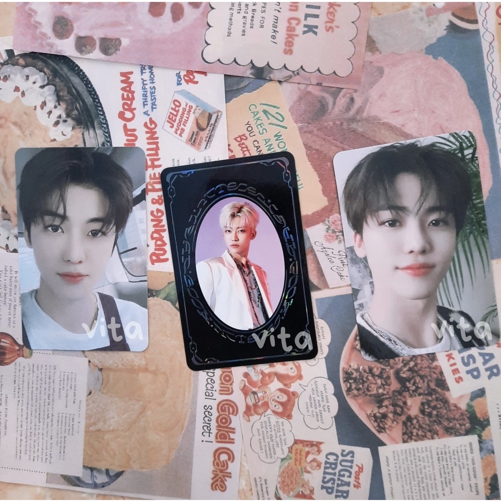 PHOTOCARD JAEMIN NCT DREAM 2021 PC Hot Sauce Cafe 7 Dream ver, Hot Sauce Boring ver, Resonance pt. 1