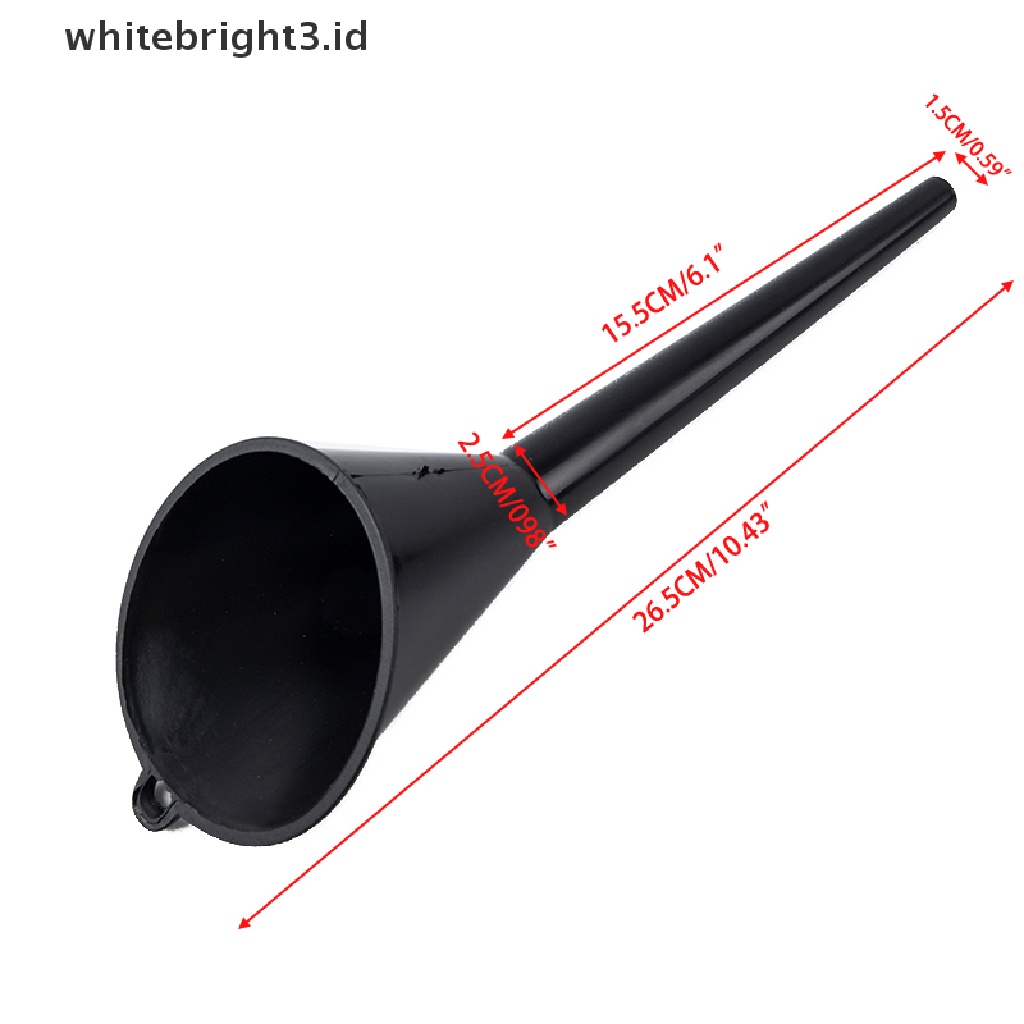 (whitebright3.id) Corong Minyak Multifungsi Bahan Plastik Untuk Mobil