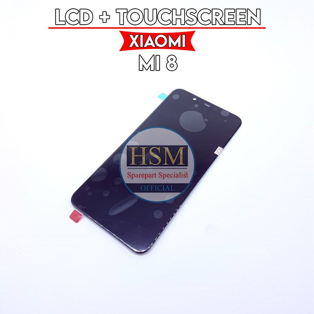 LCD XIAOMI MI 8 / MI8 FULLSET + TOUCHSCREEN ORI