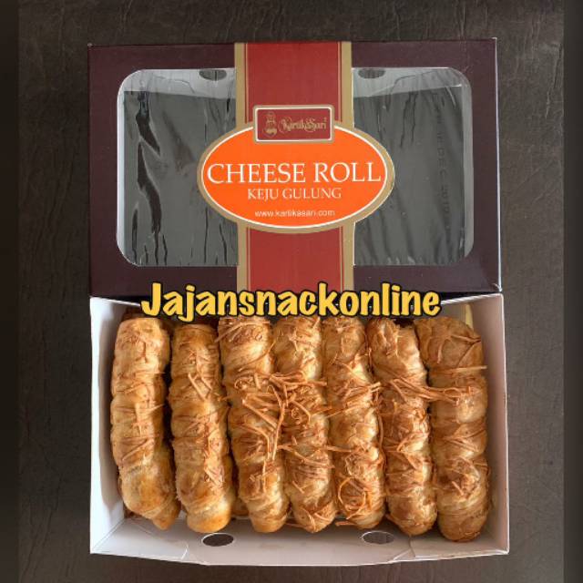 

Cheese Roll Kartika Sari Bandung/Jual Kue Keju Gulung Kartika Sari Cemilan Snack Oleh Oleh Bandung