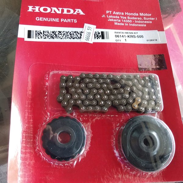 Rante Rantai Keteng Mesin Set - Supra Fit New Asli Honda 06141KRS505