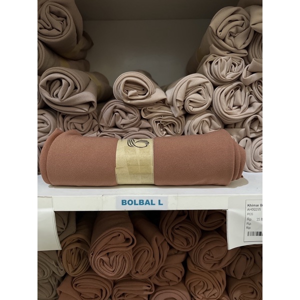 KHIMAR SYARI SEGI EMPAT INSTAN JUMBO BOLAK BALIK-Cinnamond