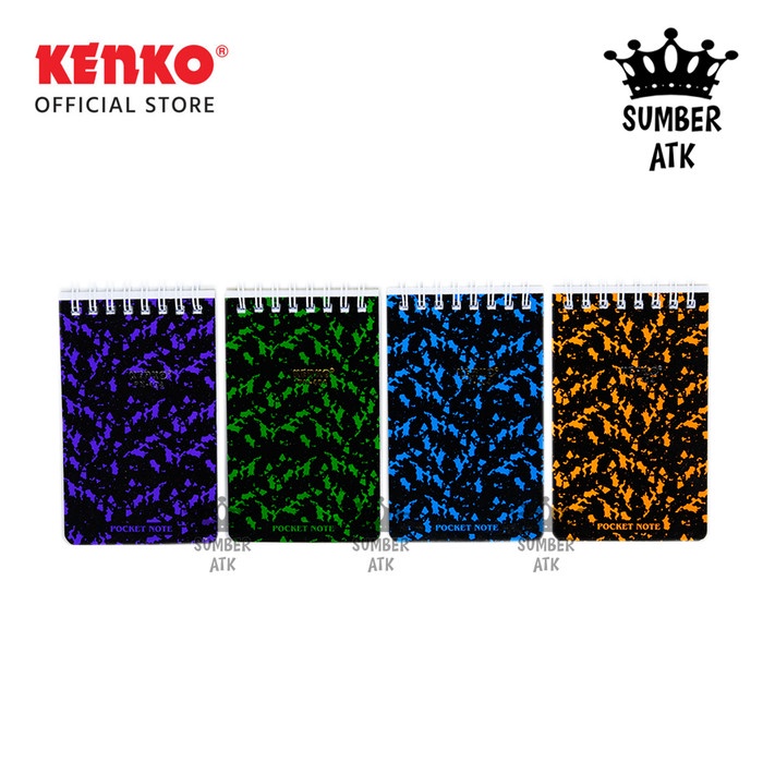 

[RESTOCK] Pocket Note KENKO PN-404 / Notes Spiral Kenko - SIZE SMALL