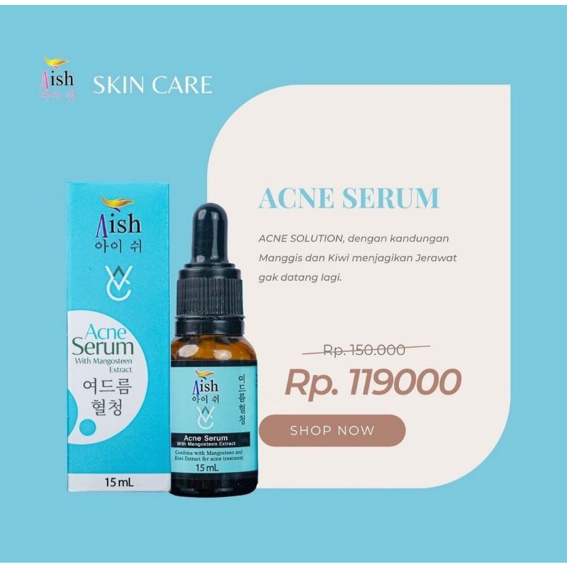 SERUM WAJAH AISH SERUM SERUM MRMUTIHKAN WAJAH