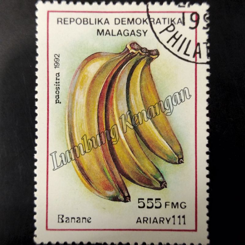 

Perangko Madagaskar 555 Fmg Tahun 1992