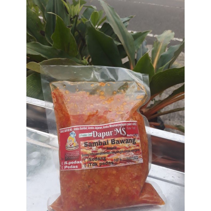 

Sambel bawang, sambel geprek, sambel penyet 500g