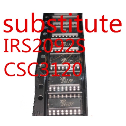 1pc Sparepart Komponen Elektronik Chip IC YD7120 CSC3120 IRS2092STRPBF Tanpa Kabel