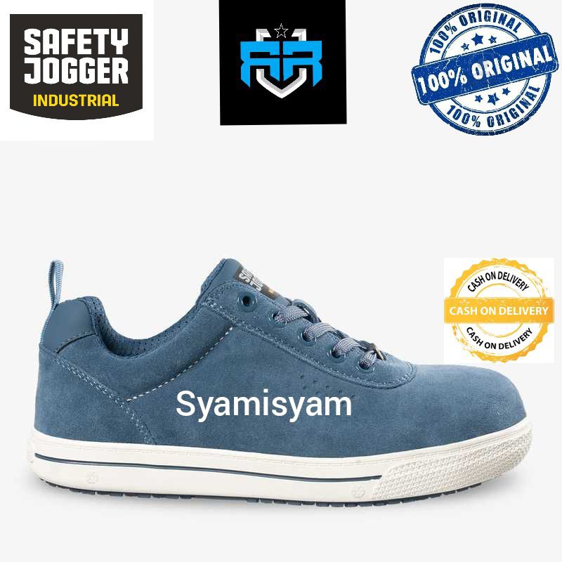 Sepatu Safety jogger Obelix Blue S3