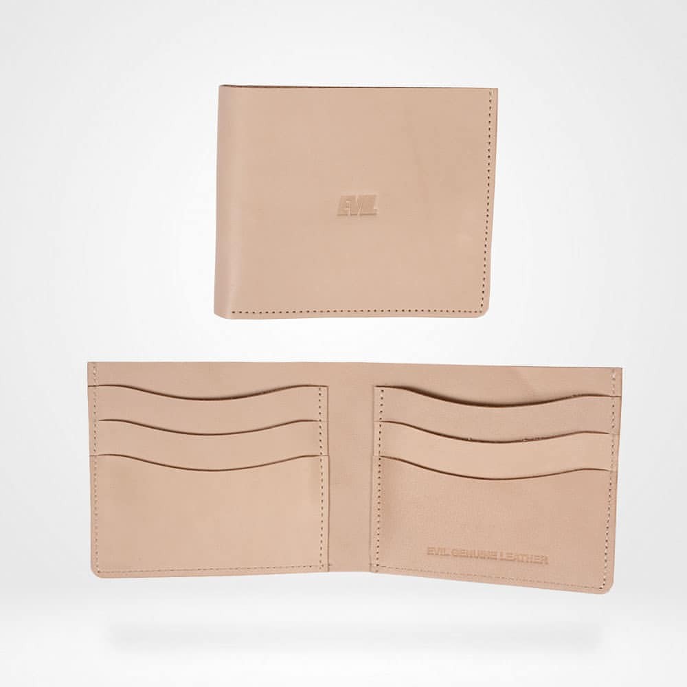 DOMPET PRIA EVIL ARMY " COW NATURAL "