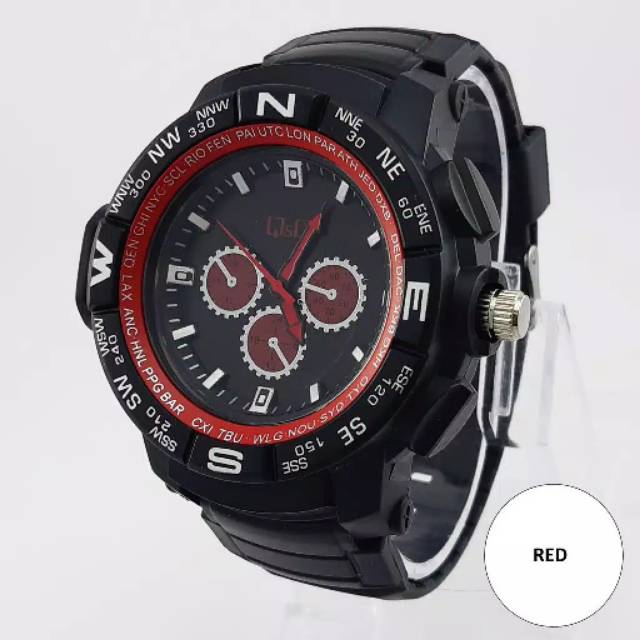 Jam Tangan Pria Q&Q Sport Strab Rubber