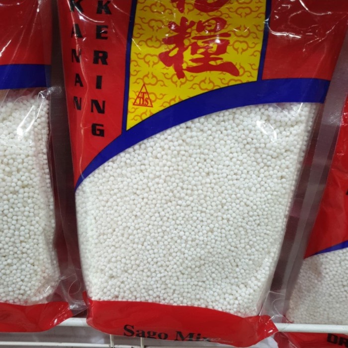 

PROMO [COD] Sagu Mutiara Atau Sago Simi Putih (500gr)