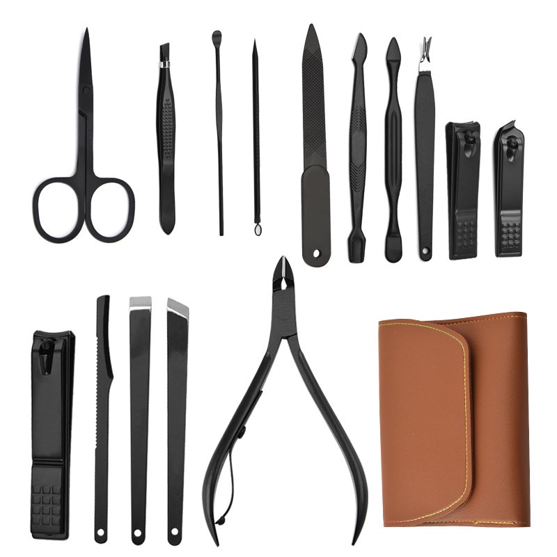 MANICURE Set 16 in 1 - Gunting Kuku Set 16 in 1 Perawatan Kuku Serbaguna