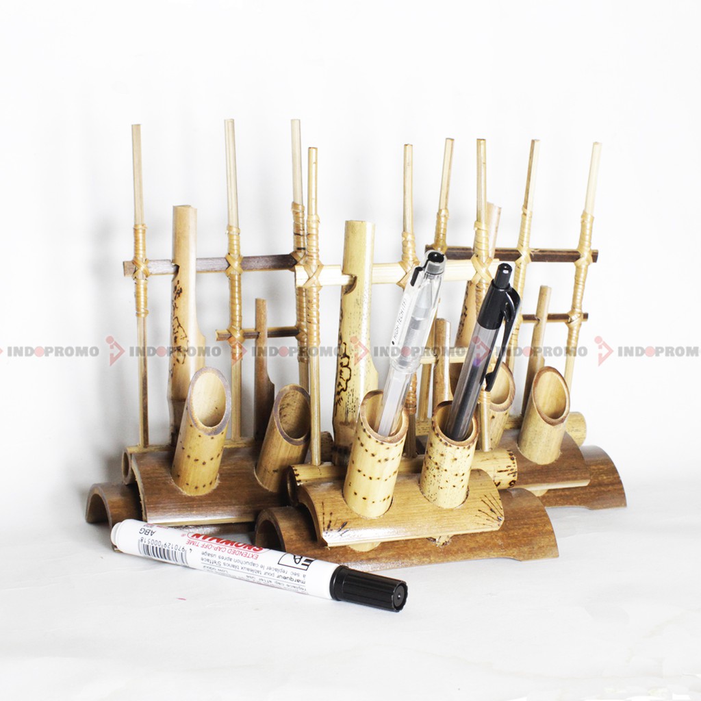 Hiasan Angklung Mini Tempat Alat Tulis