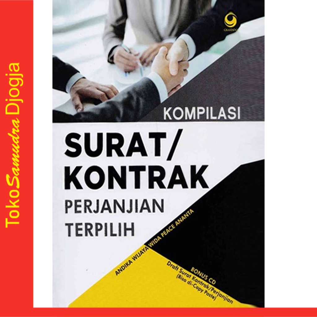 

Buku Kompilasi surat kontrak perjanjian terpilih Andika Wijaya