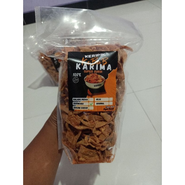 keripik kebab 500 GRAM banyak pilihan rasa