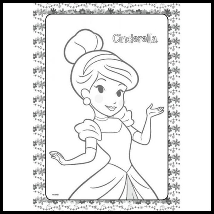 Hot Deal Disney Princess Little Princess Colouring Fun Buku Mewarnai Anak Shopee Indonesia