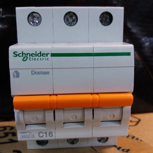 Schneider MCB  Domae 3P 6A , 10A , 16A , 20A , 25A