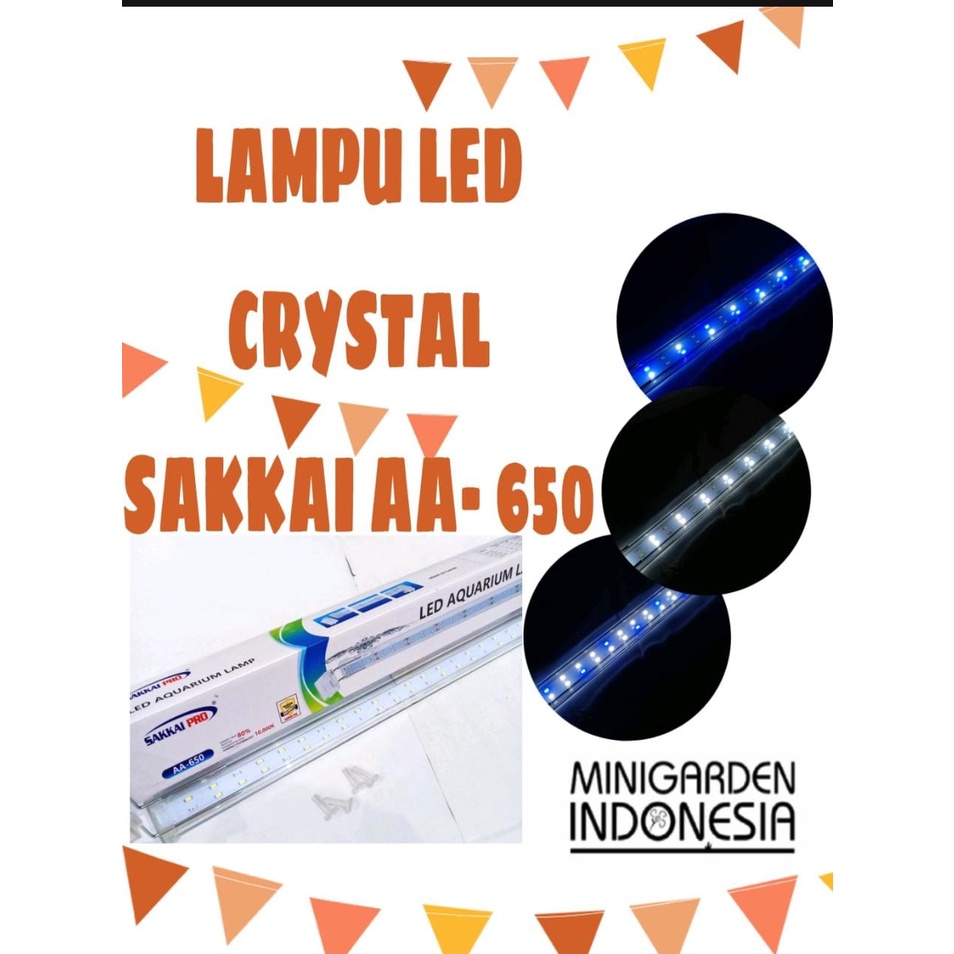 SAKKAI PRO AA-650 LED CRYSTAL AQUARIUM LAMP LAMPU GANTUNG