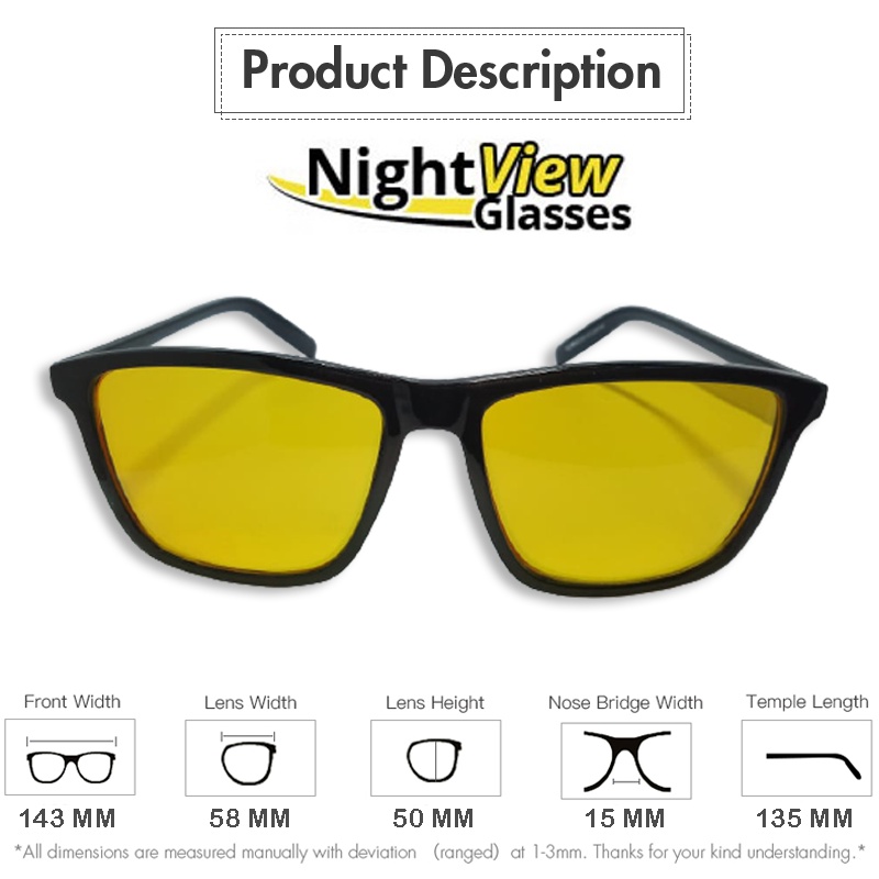 Kacamata Polarized Night Vision Anti Silau Siang Dan Malam Original Kacamata Berkendara Kacamata Malam Kaca mata Dewasa