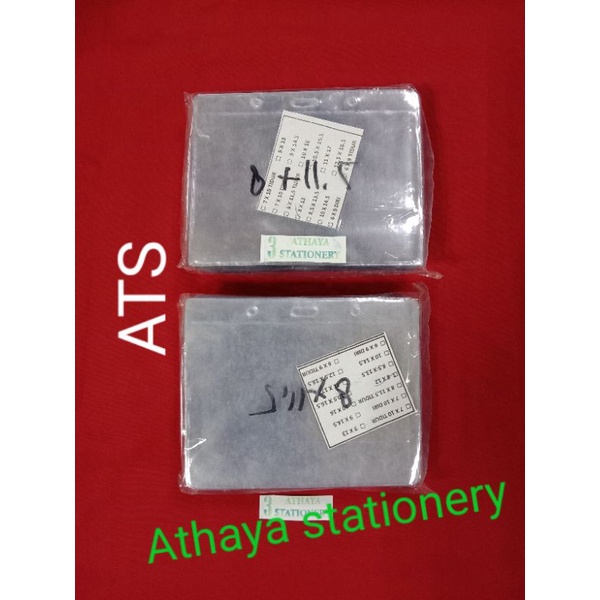 

Plastik panitia 8 ×11,5 cm(landscape/tidur)