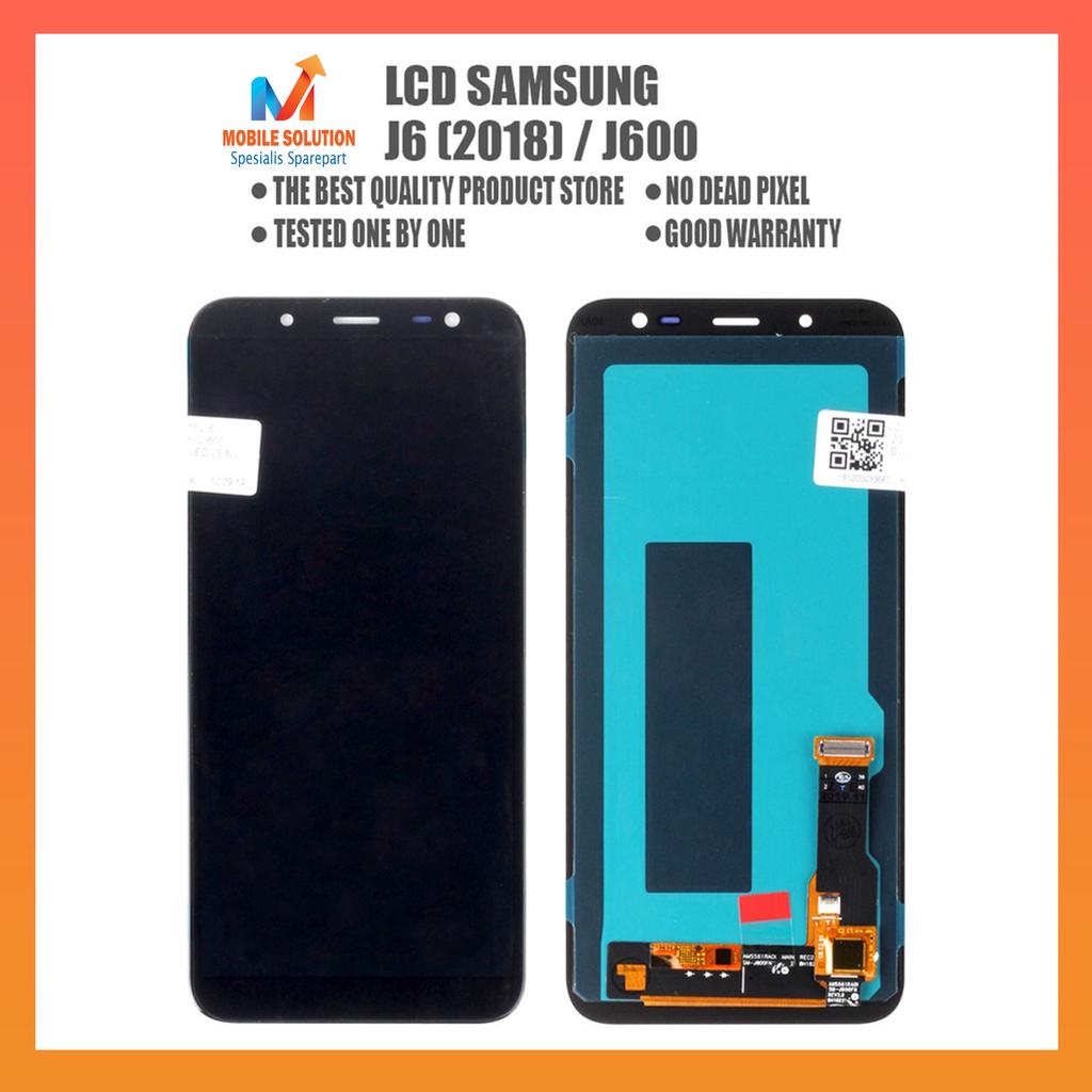 Grosir LCD Samsung J6 J600 incel 100% 0RIGINAL Fullset Touchscreen Garansi 1 bulan + Packing / Bubbel