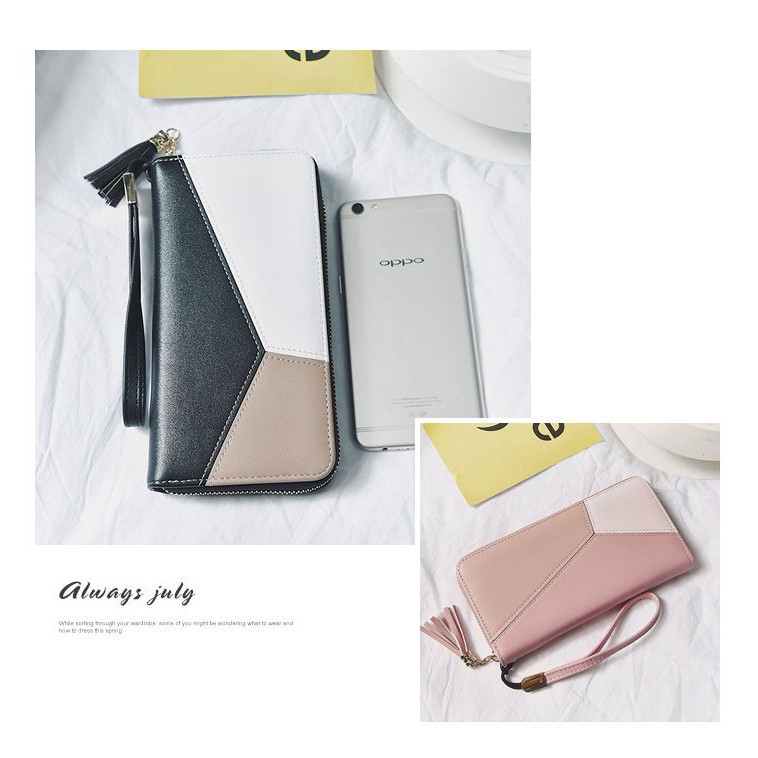 *ALIBABA1688*COD Dompet Wanita 93#A Dompet wanita Panjang dompet import real pic dompet cantik