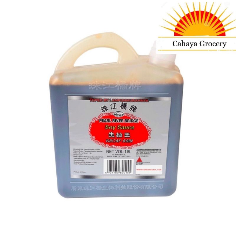 

Pearl River Bridge Soy Sauce / Kecap Asin 1,8L