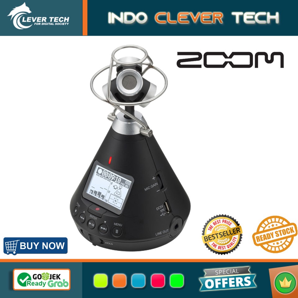 Zoom H3 VR Handy Audio Recorder