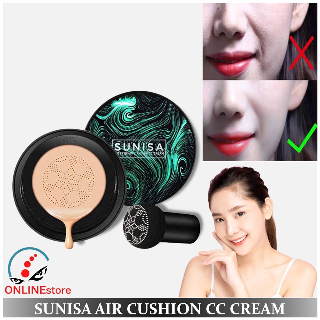 Bedak Anti Luntur Tahan Lama Bedak Wajah Glowing Anti Air Bedak Korea Viral Ditiktok Ori Bpom