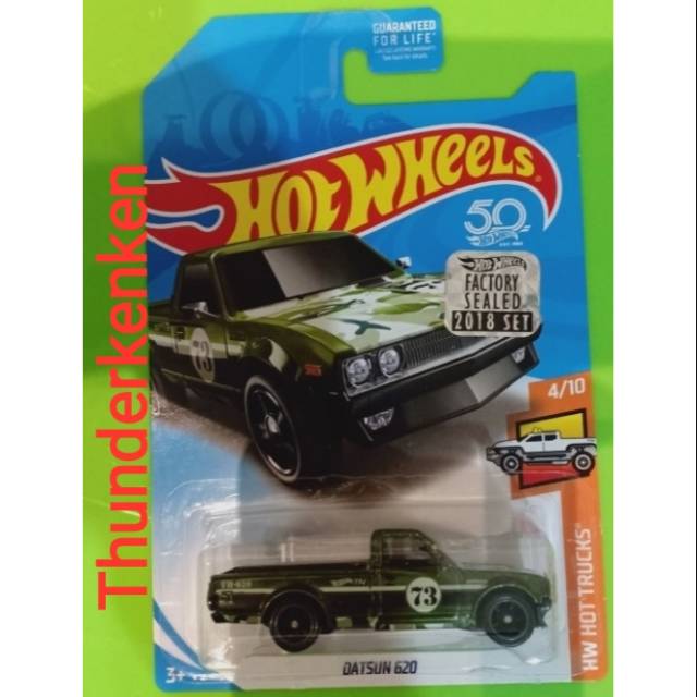 Hot Wheels Super Treasure Hunt THS Datsun 620 Factory Sealed FS