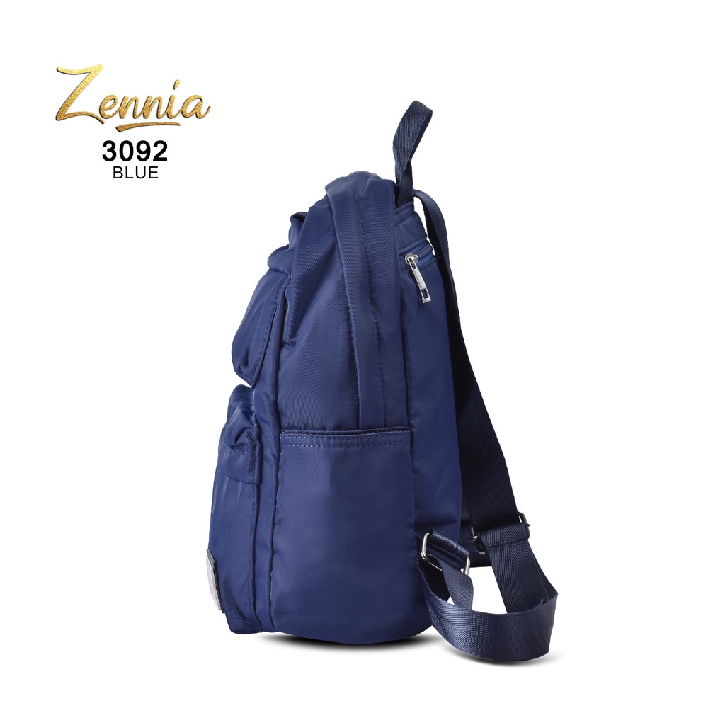 Tas Ransel Wanita Zennia 3092 Tas Perempuan Import Kantor Sekolah Kuliah Trendy Fashion Korea