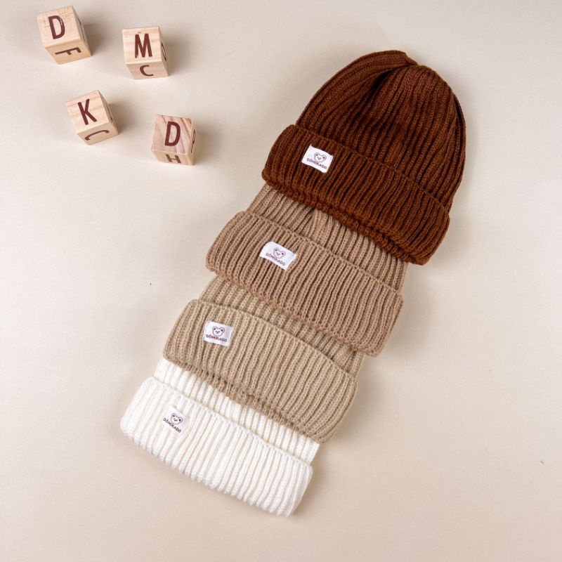 Domikado | Beanie Hat | Beanie hat anak | Topi rajut anak premium-3