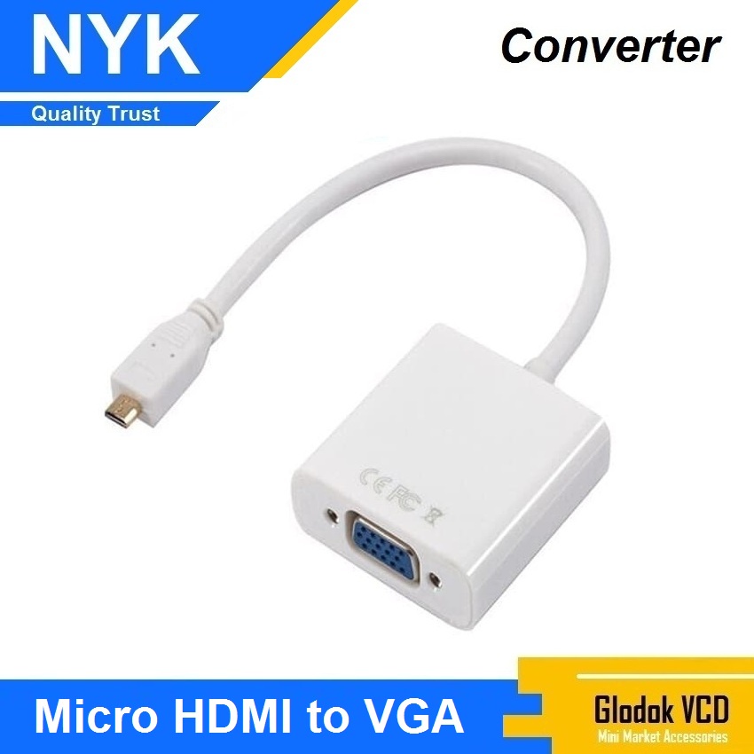 NYK Converter micro HDMI to VGA