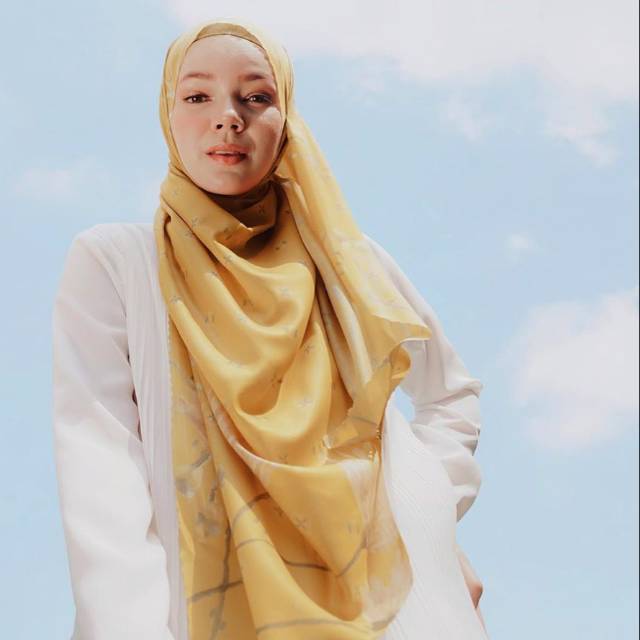 MUSTARD INARA SCARF BY DOA DEWI SANDRA