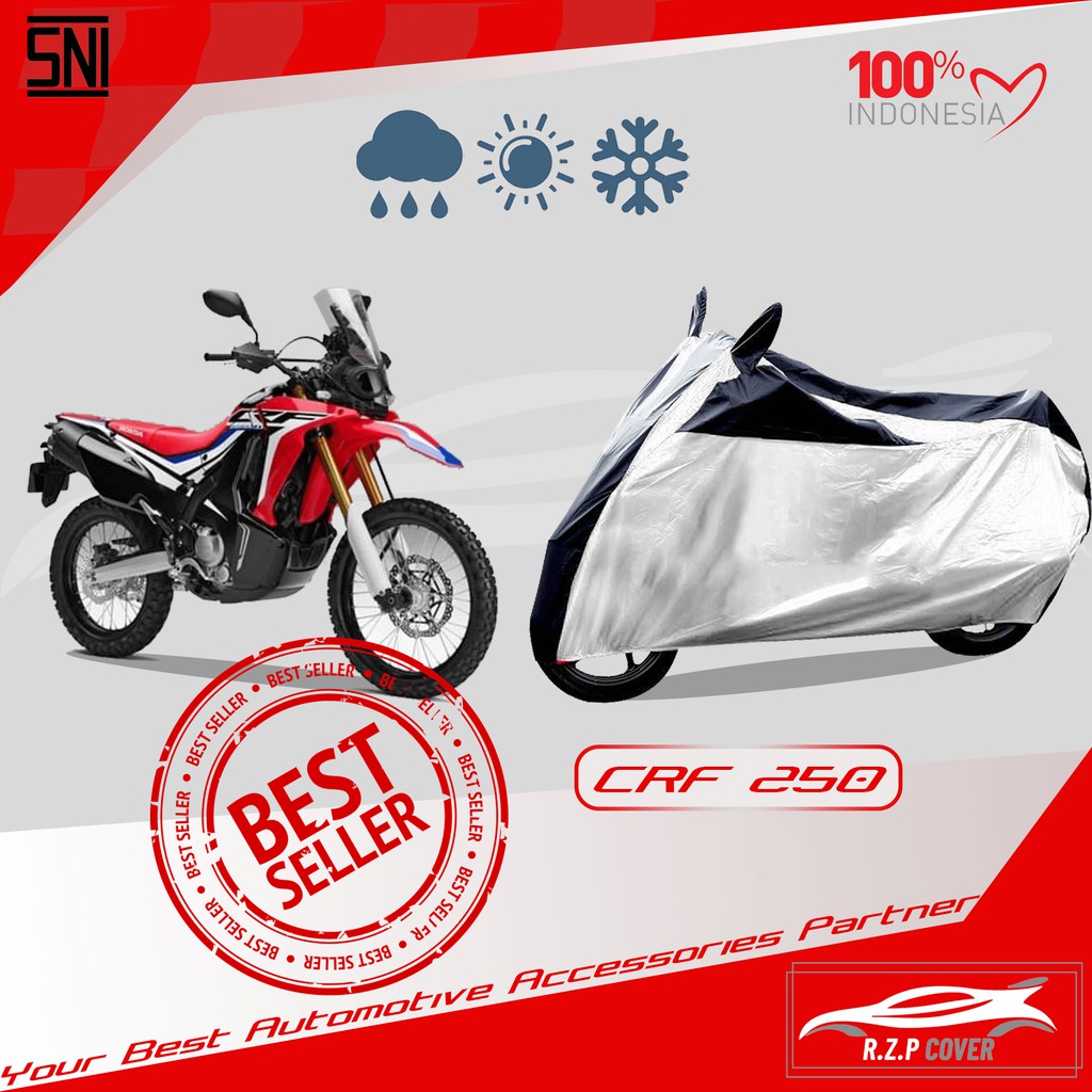 COVER MOTOR CRF 250 SELIMUT MOTOR CRF 250 SARUNG MOTOR CRF 250 BAHAN TEBAL Shopee Indonesia