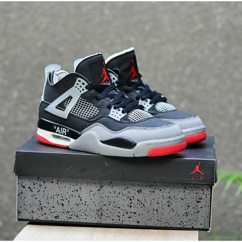 Jordan 4 bred off white