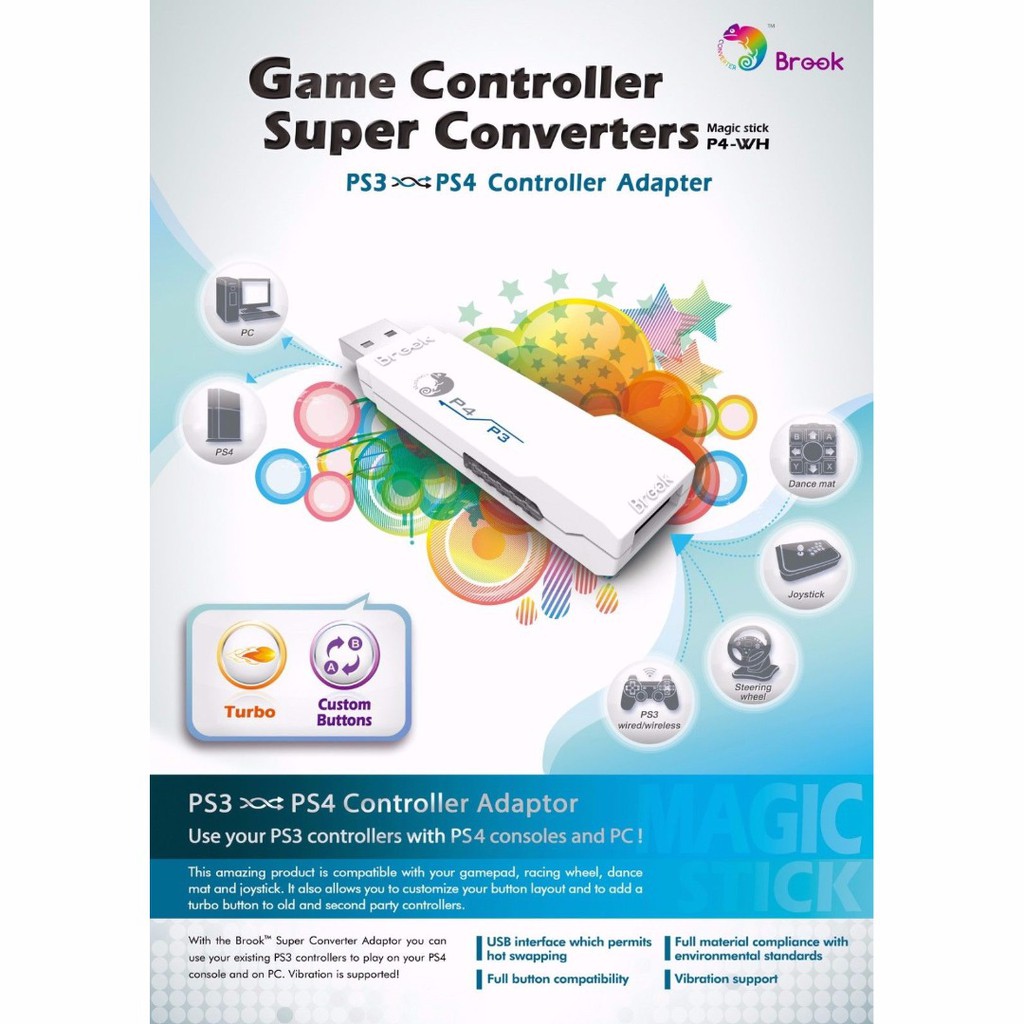 brook adapter ps3 to ps4