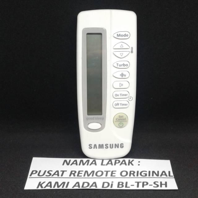 REMOTE REMOT AC SAMSUNG ARC-4AU ORIGINAL ASLI