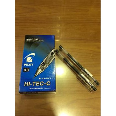 

Pulpen Pilot HI-TEC-C 0.3/0.4 atk DISKON