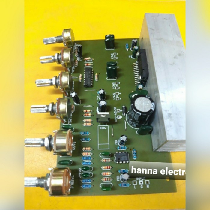 Menakjubkan Kit Power Amplifier Walet Stereo 4Ch Class Ab Promo