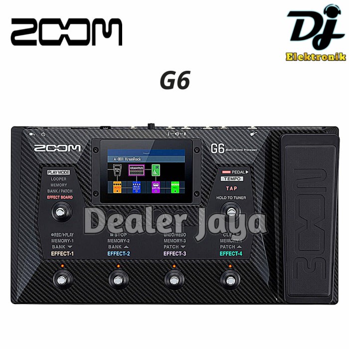 Effect / Efek Gitar Zoom G6 / G 6 / G-6