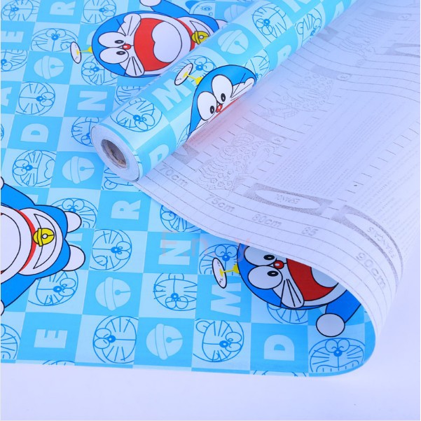 TERMURAH !! Wallpaper Sticker Dinding Motif DORAEMON Size 40CM X 10M