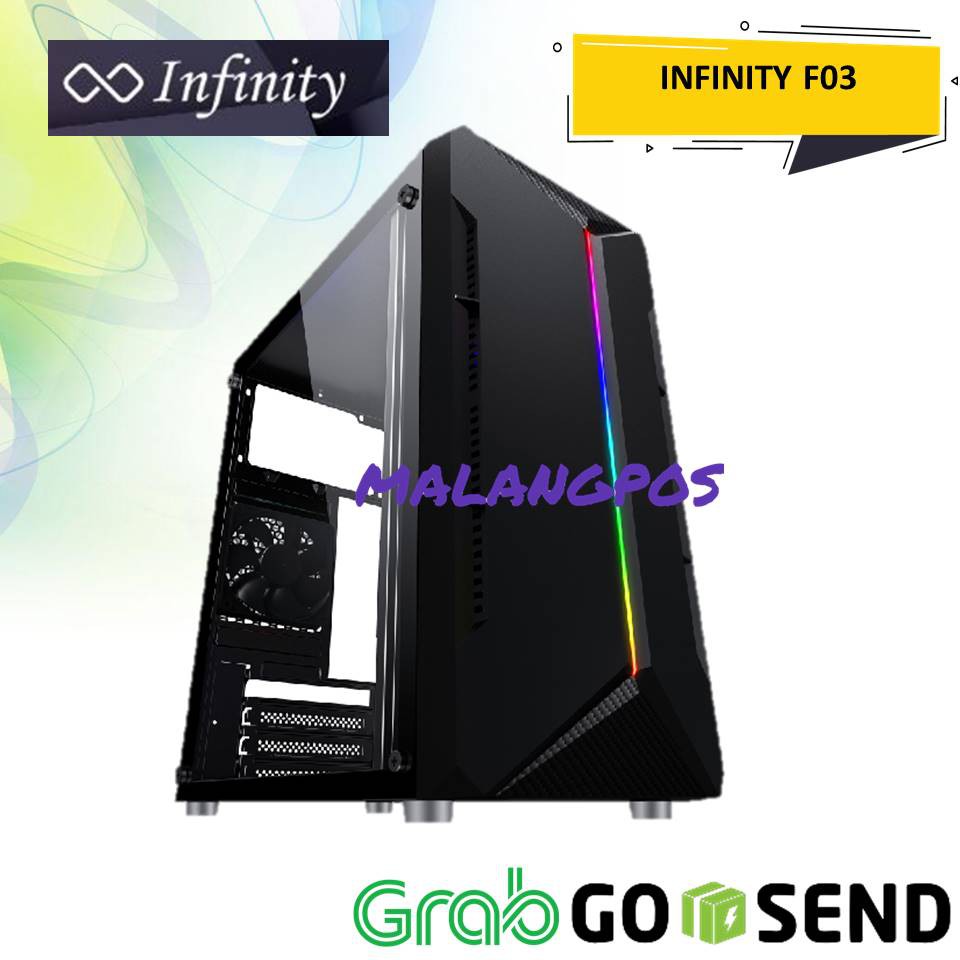 CASING INFINITY F03/F02/F05 CASING GAMING INF-03 INF02 INF05 + PSU 250WATT