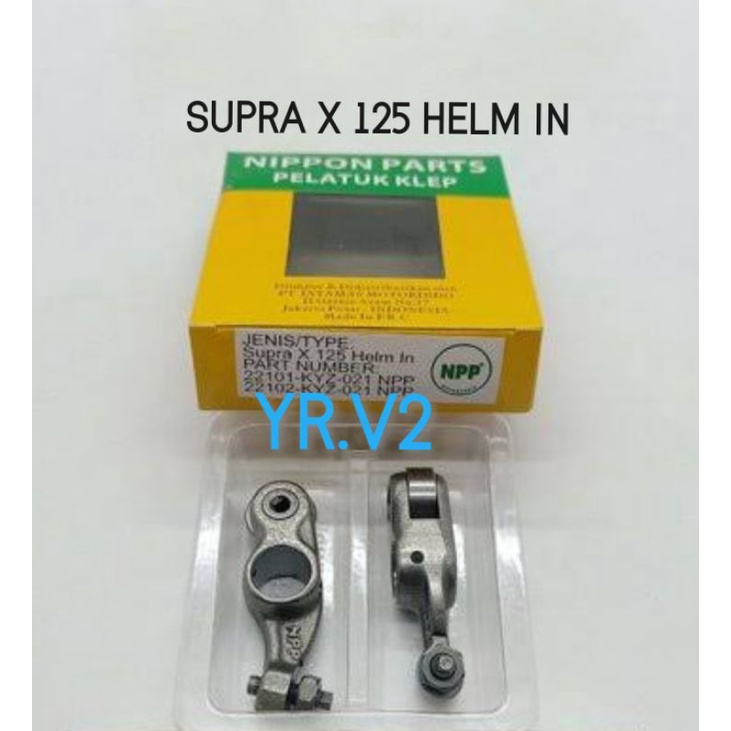 PELATUK KLEP SUPRA X 125 FI HELM IN KYZ ORI NPP